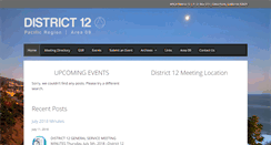 Desktop Screenshot of mscadistrict12aa.org